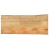 Dessus de table 140x60x3,8 cm bord vivant bois massif manguier 560613560613