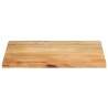 Dessus de table 70x60x3,8 cm bord vivant bois massif manguier 560615560615