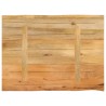 Dessus de table 70x60x3,8 cm bord vivant bois massif manguier 560615560615