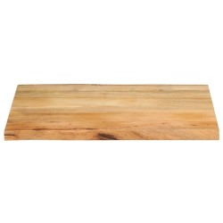 Dessus de table 90x60x2,5 cm bord vivant bois massif manguier 560619560619