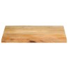 Dessus de table 90x60x2,5 cm bord vivant bois massif manguier 560619560619