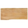 Dessus de table 90x40x3,8 cm bord vivant bois massif manguier 560620560620
