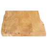 Dessus de table 60x40x2,5 cm bord vivant bois massif manguier 560623560623