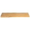 Dessus de table 80x40x2,5 cm bord vivant bois massif manguier 560624560624