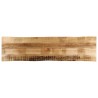 Dessus de table bord vivant 160x40x2,5 cm bois de manguier brut 560634560634