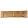 Dessus de table bord vivant 160x40x2,5 cm bois de manguier brut 560634560634