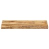Dessus de table bord vivant 100x40x2,5 cm bois de manguier brut 560635560635