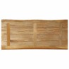Dessus de table bord vivant 100x40x2,5 cm bois de manguier brut 560635560635