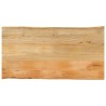 Dessus de table 120x60x3,8 cm bord vivant bois massif manguier 560640560640