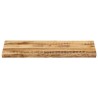Dessus de table bord vivant 90x40x2,5 cm bois de manguier brut 560646560646