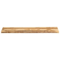 Dessus de table bord vivant 180x40x2,5 cm bois de manguier brut 560647560647