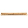 Dessus de table bord vivant 180x40x2,5 cm bois de manguier brut 560647560647