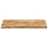 Dessus de table bord vivant 100x60x2,5 cm bois de manguier brut 560653560653