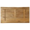 Dessus de table bord vivant 110x60x2,5 cm bois de manguier brut 560654560654