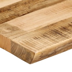 Dessus de table bord vivant 110x60x2,5 cm bois de manguier brut 560654560654