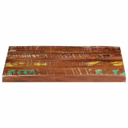 Dessus de table 60x50x2,5 cm rectangulaire bois massif récupéré 560667560667