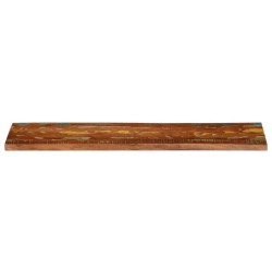 Dessus de table 120x40x2,5cm rectangulaire bois massif récupéré 560672560672