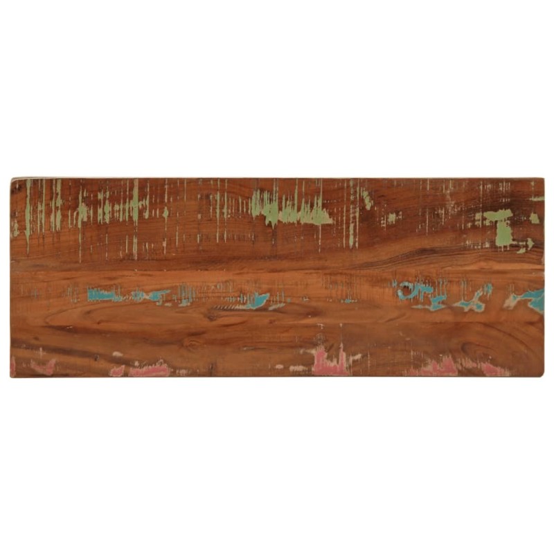 Dessus de table 80x40x3,8 cm rectangulaire bois massif récupéré 560678560678