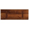 Dessus de table 80x40x3,8 cm rectangulaire bois massif récupéré 560678560678