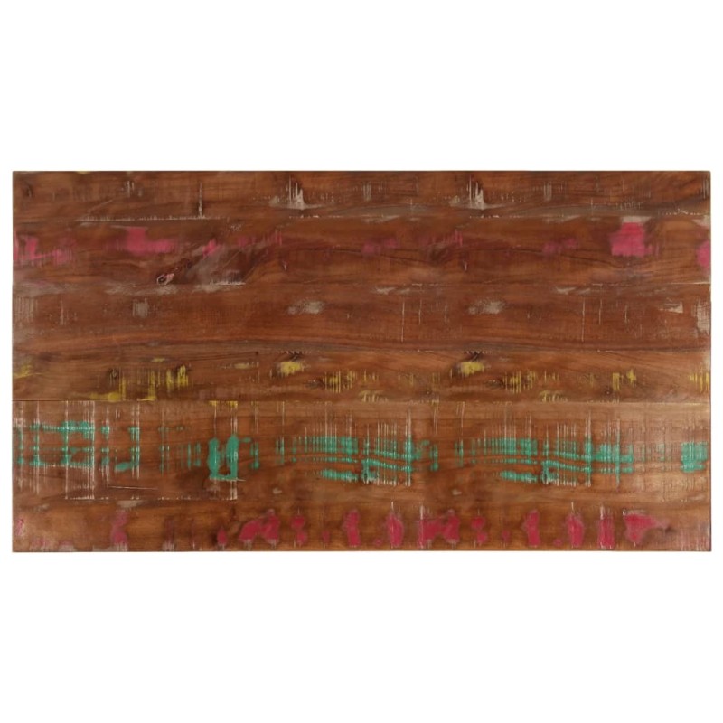 Dessus de table 100x50x2,5cm rectangulaire bois massif récupéré 560687560687