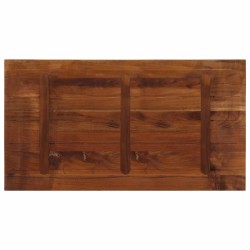 Dessus de table 110x60x2,5cm rectangulaire bois massif récupéré 560695560695