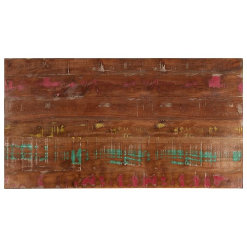 Dessus de table 120x60x1,5cm rectangulaire bois massif récupéré 560699560699