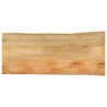 Dessus de table 140x60x2,5 cm bord vivant bois massif manguier 560700560700