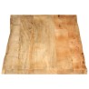 Dessus de table 140x60x2,5 cm bord vivant bois massif manguier 560700560700