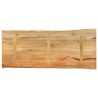 Dessus de table 140x60x2,5 cm bord vivant bois massif manguier 560700560700