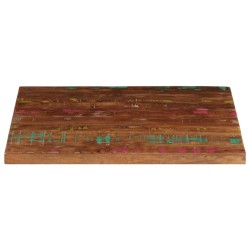 Dessus de table 70x70x2,5 cm carré bois massif de récupération 560705560705