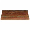 Dessus de table 70x70x1,5 cm carré bois massif de récupération 560706560706