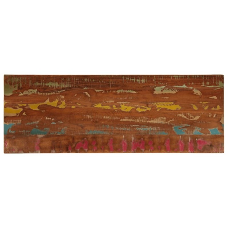 Dessus de table 140x60x2,5cm rectangulaire bois massif récupéré 560707560707