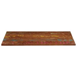 Dessus de table 140x60x2,5cm rectangulaire bois massif récupéré 560707560707