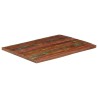 Dessus de table 90x80x2,5 cm rectangulaire bois massif récupéré 560713560713