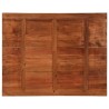 Dessus de table 90x80x2,5 cm rectangulaire bois massif récupéré 560713560713