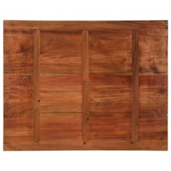 Dessus de table 100x80x2,5cm rectangulaire bois massif récupéré 560714560714