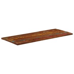 Dessus de table 140x60x1,5cm rectangulaire bois massif récupéré 560719560719