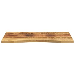 Dessus de bureau avec courbe 100x50x2,5 cm manguier massif brut 560724560724