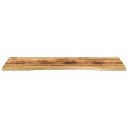 Dessus de bureau avec courbe 110x50x2,5 cm manguier massif brut 560725560725