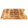 Dessus de bureau avec courbe 110x50x2,5 cm manguier massif brut 560725560725
