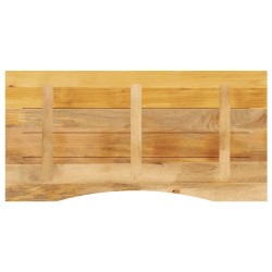 Dessus de bureau avec courbe 110x50x2,5 cm manguier massif brut 560725560725