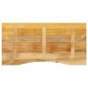 Dessus de bureau avec courbe 120x50x2,5 cm manguier massif brut 560726560726