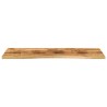 Dessus de bureau avec courbe 140x50x2,5 cm manguier massif brut 560727560727