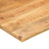 Dessus de bureau avec courbe 160x50x2,5 cm manguier massif brut 560728560728
