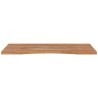 Dessus de bureau 100x50x2,5 cm rectangulaire bois massif acacia 560736560736