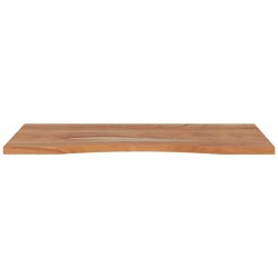 Dessus de bureau 80x50x2,5cm rectangulaire bois massif d'acacia 560737560737