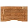 Dessus de bureau 80x50x2,5cm rectangulaire bois massif d'acacia 560737560737