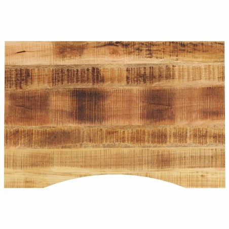 Dessus de bureau avec courbe 90x50x2,5 cm manguier massif brut 560739560739
