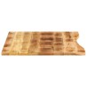 Dessus de bureau avec courbe 110x80x2,5 cm manguier massif brut 560742560742