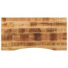 Dessus de bureau avec courbe 120x60x2,5 cm manguier massif brut 560743560743